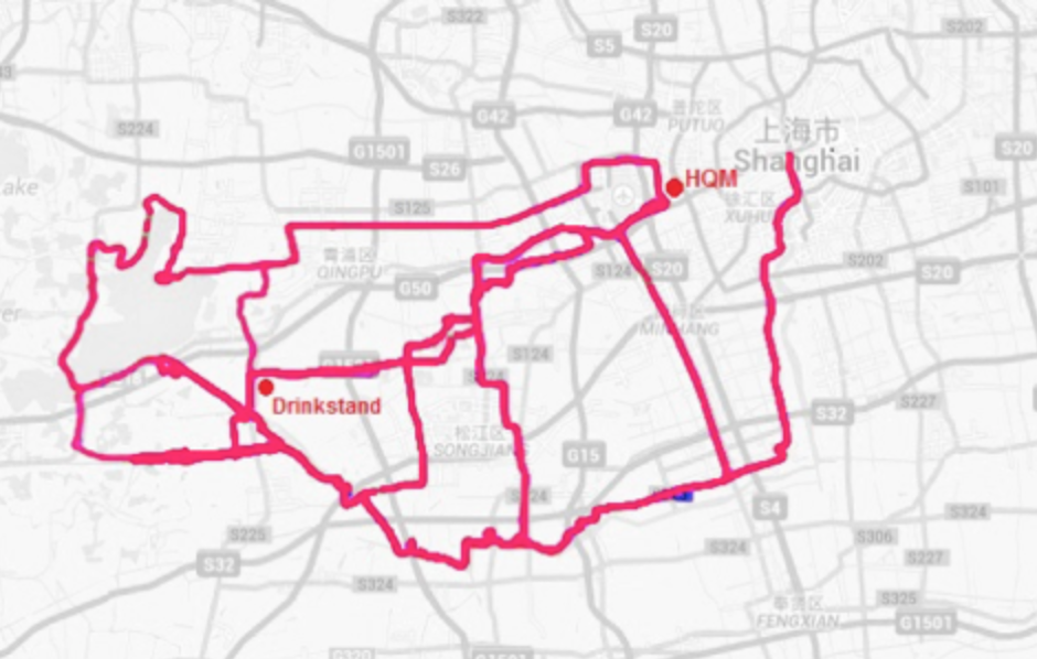 Introduction to routes from HQM to the Drinkstand and Beyond